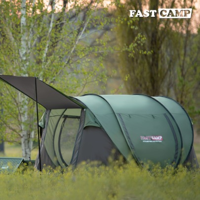 Fastcamp One Touch Pop-Up Tent Super Big 5 [Olive Green]