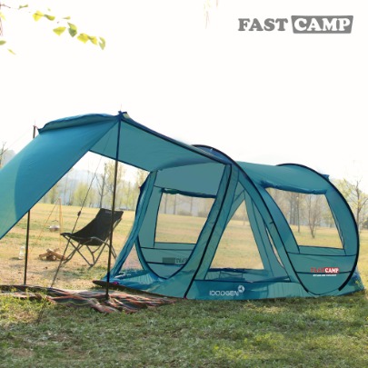 Fastcamp One Touch Pop-Up Tera6 (for 6-7 people) [Dark Pico Green]