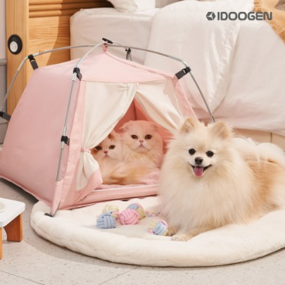 DDASUMI Pet Tent Pet House M [Pink]