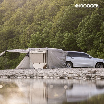 IDOOGEN Mobility A4 Touring Package Car Tent Docking Car Shelter SUV Tent [Light Gray]