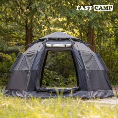 Fastcamp Auto 6W One Touch Tent [Charcoal Gray]