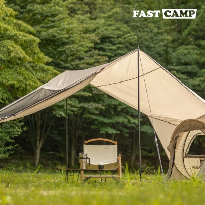 Fastcamp Detachable Wide Tarp Extension Single Item (Opera Suite Only) [Tan]