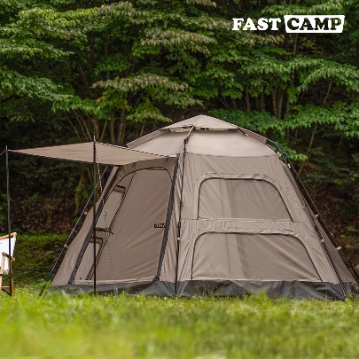 Fastcamp Auto 8 Window One Touch Tent [Tan]