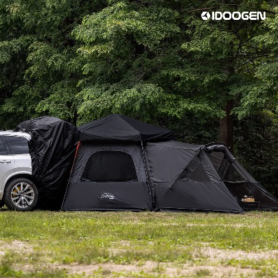 Mobility A10 MAX + Vestibule Extension Car Tent Docking Shelter [Black]