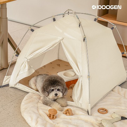 DDASUMI Pet Tent Pet House XL [Ivory]