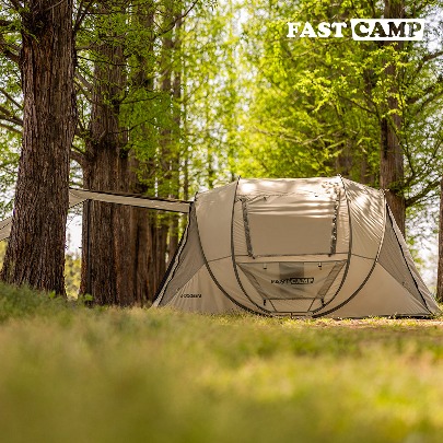 Fastcamp One Touch Tent Giant (for 6-7 people) [Tan]