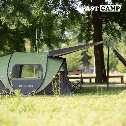 Fastcamp One Touch Pop-Up Tent Opera Suite Detachable Extension [Olive Green]