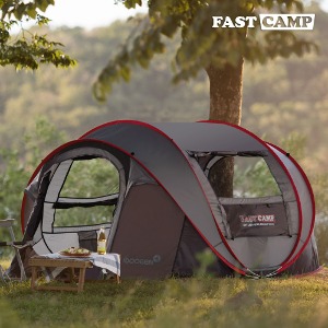 Fastcamp One Touch Pop Up Tent Mega5 [Gray]