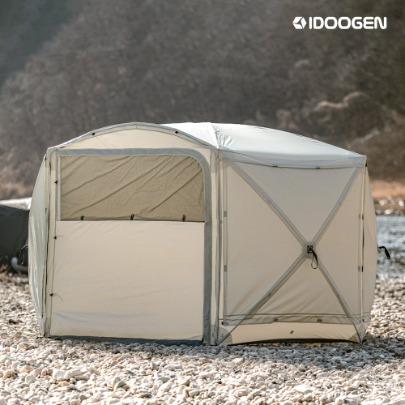 IDOOGEN Octagon One Touch Tent Shelter [Ivory]