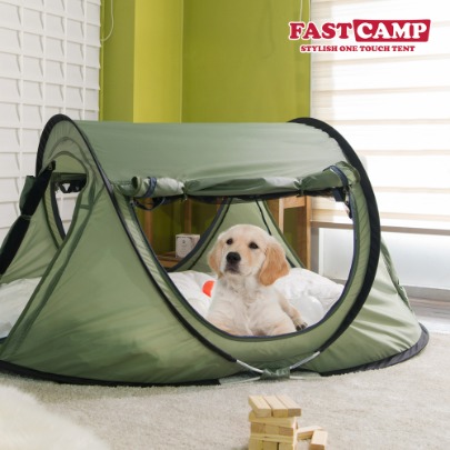 Fastcamp One Touch Pet Tent [Green]