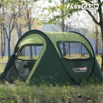Fastcamp Opera 3 One Touch Tent for 3-4 people [Green Green]