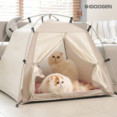 DDASUMI Pet Tent Pet House M [Gray]