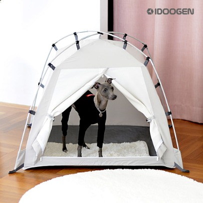 DDASUMI Pet Tent Pet House L [Gray]