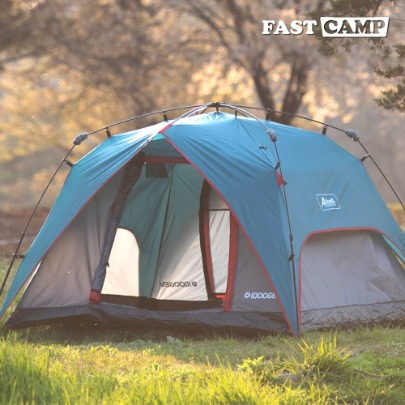 Fastcamp One Touch Auto 4 High End Automatic Tent [Til Blue]