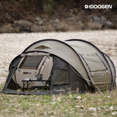 Mount Pro L Living One Touch Shelter Tent [West Mud]