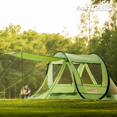 Fastcamp One Touch Pop-Up Tera6 (for 6-7 people) [All Green]