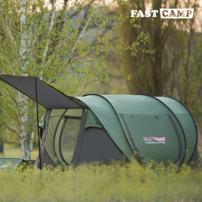 Fastcamp One Touch Pop-Up Tent Super Big 3 [Olive Green]