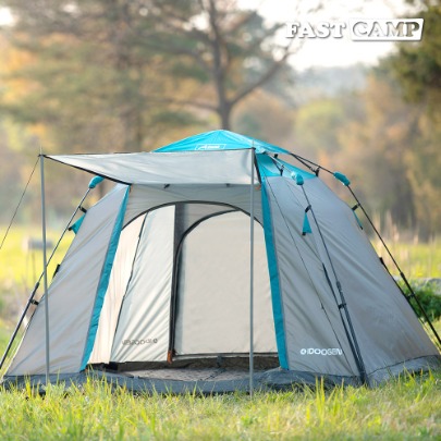 Fastcamp One Touch Auto 4 Classic High End Auto Tent [Til Blue]