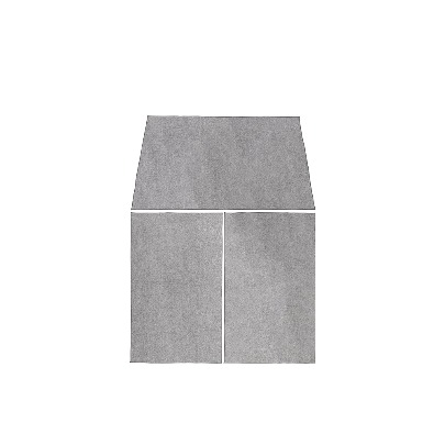 Rug Camping Cafet A3 &amp; A4 &amp; A5 Compatible [Gray]