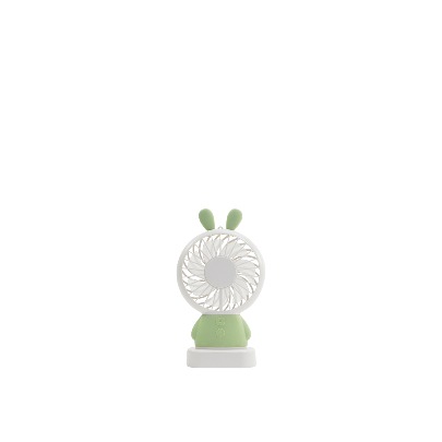 IDOOGEN Zoo LED Fan [Rabbit/Green]