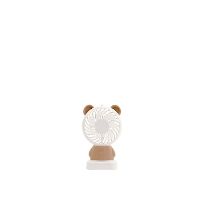 IDOOGEN Zoo LED Fan [Bear/Brown]