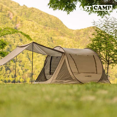 Fastcamp One Touch Pop-Up Tent Terra 6 (for 6-7 people) [Tan]