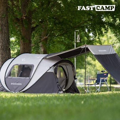 Fastcamp One Touch Pop-Up Tent Opera Suite Detachable Extension [Light Gray]