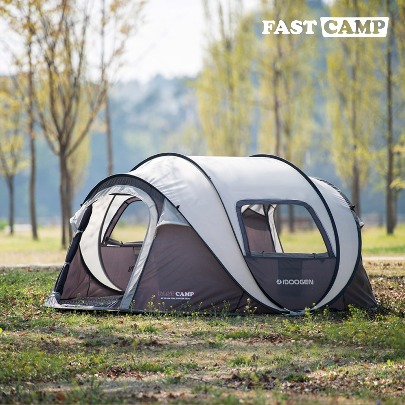 Fastcamp One Touch Pop-Up Tent Opera Suite [Light Gray]