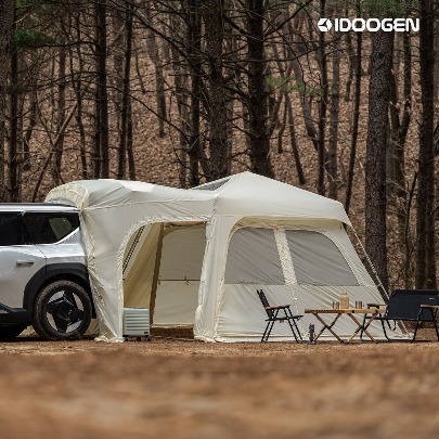 Amadeus T4 One Touch Car Camping Tent Shelter [Ivory]