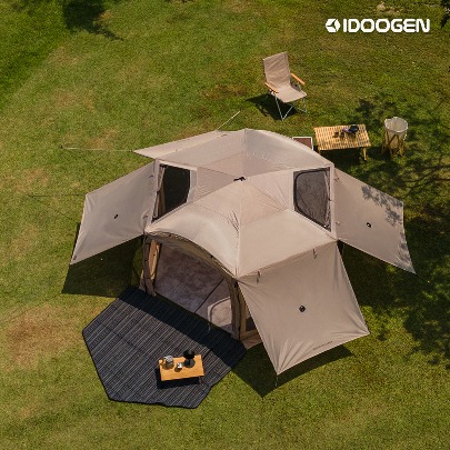 Bantagon MAX One Touch Carvac Tent Dome Expansion Shelter [Tan]